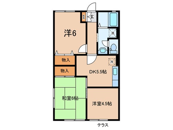 ファンシールの物件間取画像